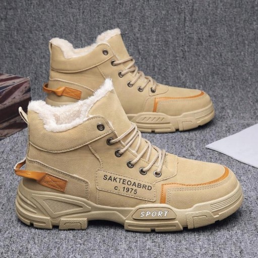 MĘSKIE BUTY ZIMOWE MARTIN SKÓRZANE R.39-4441