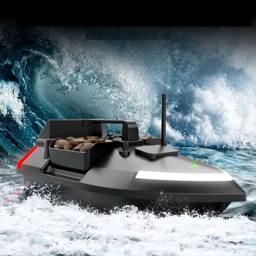 Лодка с GPS-приманкой V020 500 м, 2 кг, реверсивная сила
