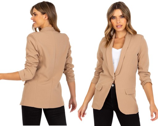 КУРТКА ЖЕНСКАЯ ИталияModa МОЛНИЯ бежевая 12X 42 XL