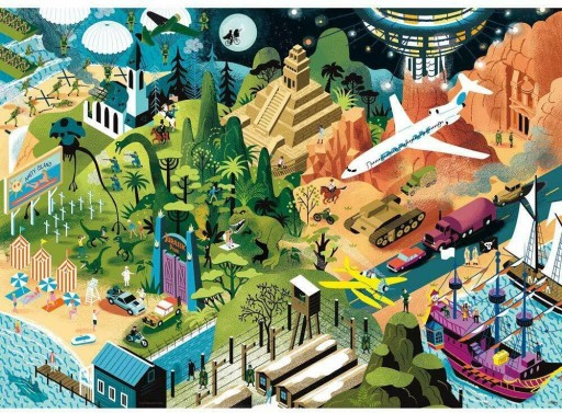 HEYE Puzzle 1000 фильмов Стивена Спилберга