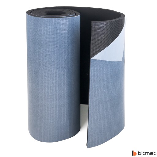 K25s MAT звукоизоляция РЕЗИНОВАЯ ПЕНА КЛЕЙ 25 мм водонепроницаемая