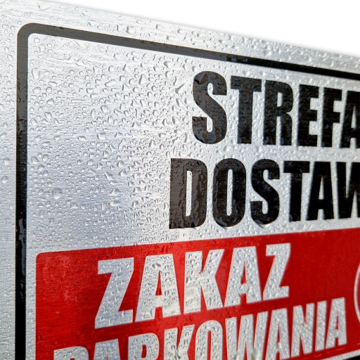 NIERDZEWNA Tabliczka adresowa na dom z numerem domu budynku 30x20 Aluminium