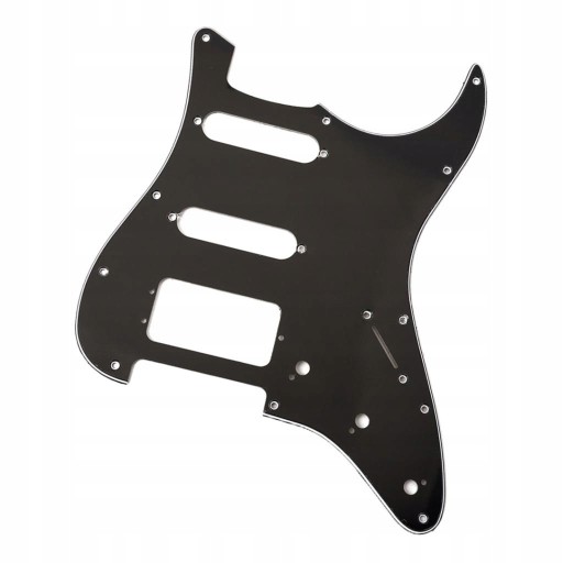 Prewired 3-warstwowy Pickguard Scratchplate SSH do