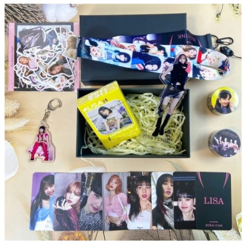 Подарочный набор Kpop BLACKPINK Lisa Jennie Rose Jisoo