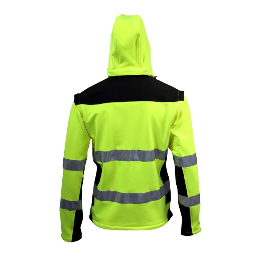 Куртка сигнальная SOFT-Shell желтая Lahti Pro S