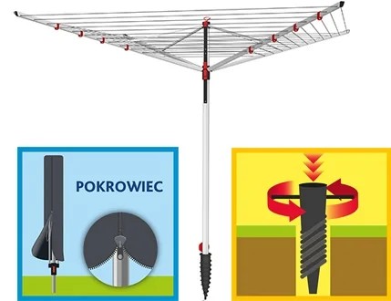 Уличная сушилка Vileda Sun Lift Plus 60