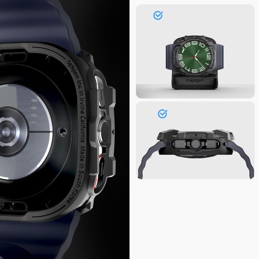 Защитный чехол для Galaxy Watch Ultra 2 / 1 Spigen Rugged Armor case overlay