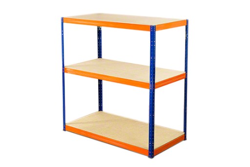 Металлический гаражный стеллаж HELIOS 106x150x50см 3Px175kg
