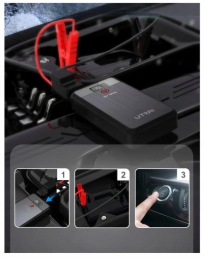 UTRAI POWERBANK 1000A ПУСКОВОЙ СТАРТЕР-БУСТЕР 29.6WH