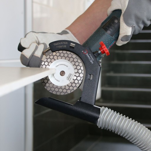 Механическая насадка TileDUSTER пылесборник 115-125 мм крышка пылесборника