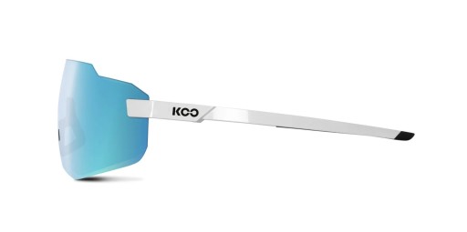 Koo Supernova бело-синие велосипедные очки