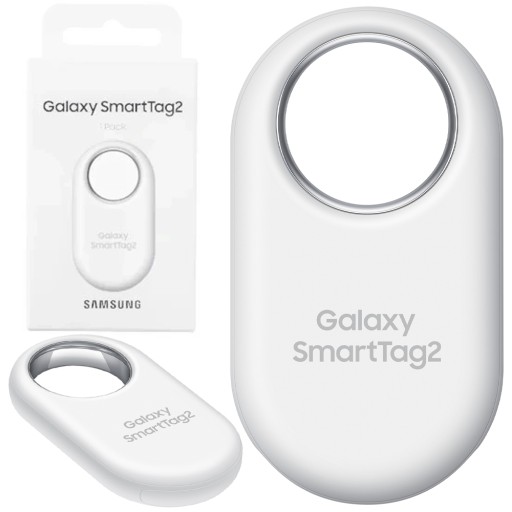 Outlet Lokalizator Samsung Galaxy SmartTag2 Biały zapis danych lokalizacji
