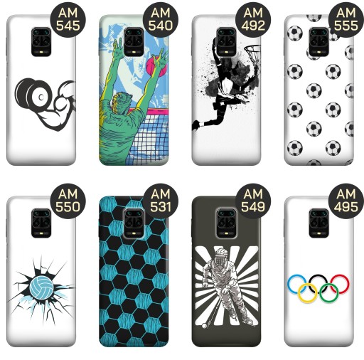 ETUI DO XIAOMI REDMI NOTE 9 PRO / 9 PRO MAX / NOTE 9S WZORY SPORT OBUDOWA