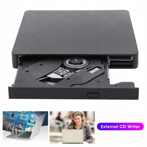 ВНЕШНИЙ ПОРТАТИВНЫЙ ПРИВОД DVD-RW ДЛЯ USB 3.0