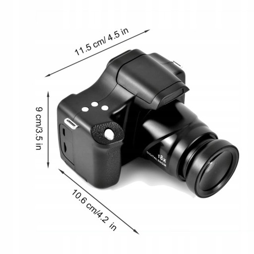 Цифровая зеркальная видеокамера 1080 FHD 3 дюйма