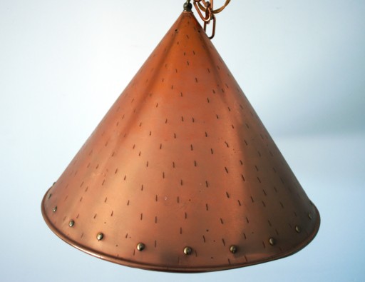 Duńska Lampa Brutalistyczna w stylu Th Valentiener