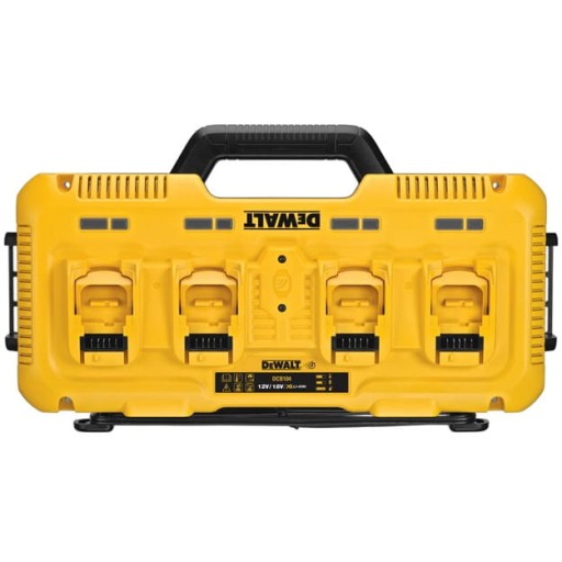 БЫСТРОЕ ЗАРЯДНОЕ УСТРОЙСТВО ДЛЯ РАЗНЫХ НАПРЯЖЕНИЙ 8А 18В 54В 4 ПОРТА DEWALT