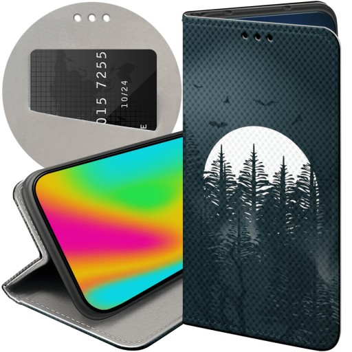 ФЛИП-ЧЕХОЛ ДЛЯ REALME 8/8 PRO ТЕМНЫЕ УЗОРЫ УЖАС СТРАШНЫЙ ЧЕХОЛ