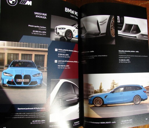 Брошюра моделей BMW M M2 M3 и M Performance, модель 2024 г.