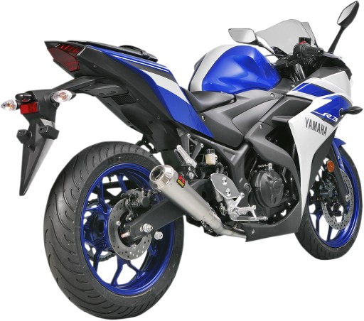 Глушитель выхлопа Akrapovic YAMAHA MT YZF-R3 2015-2021
