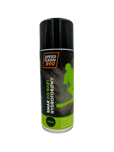 Спрей-воск для лыж Спрей-воск для смазки лыж Speedclean890 400мл