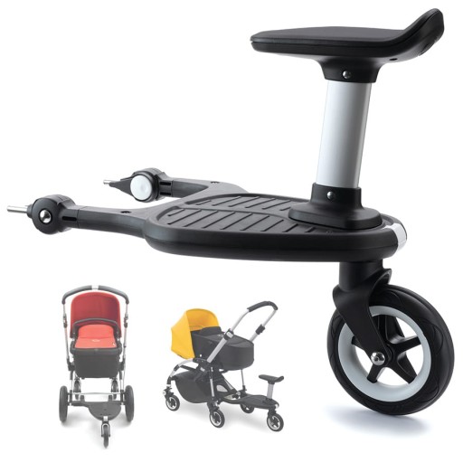Bugaboo – дополнительная кровать, подставка для ног с сиденьем для коляски.