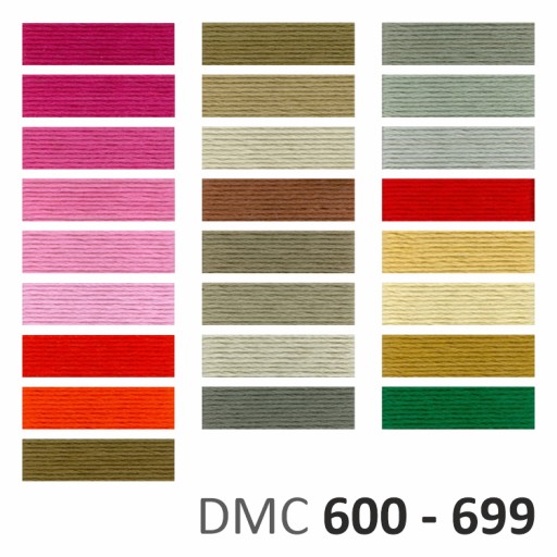 Mulina DMC 680 stare złoto ciemne