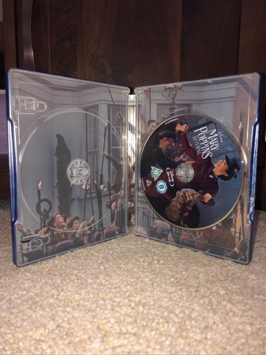 МЭРИ ПОППИНС ВОЗВРАЩАЕТСЯ STEELBOOK BLU-RAY БЕЗ EN