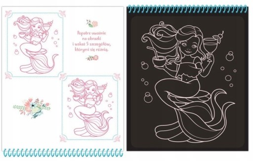 Скретч-игра со стилусом Русалки Скретч-игра