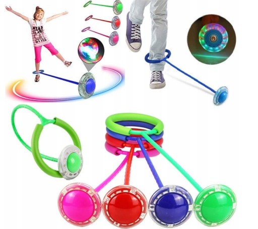 HULA HOP ON LEG SKIPPER СКАЛАВКА ДЛЯ ДЕТЕЙ LED