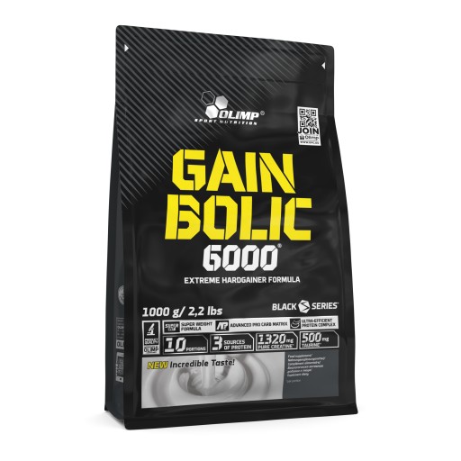 OLIMP GAIN BOLIC 6000 1кг БЕЛКИ МАССА УГЛЕВОДЫ