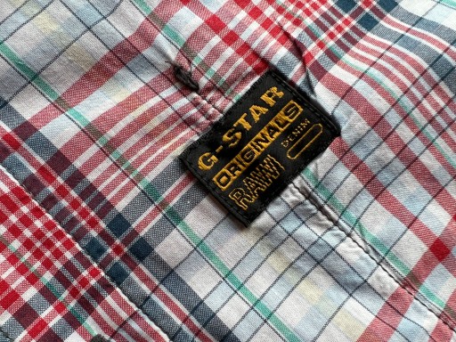 G-Star RAW XL рубашка в клетку / 1794n