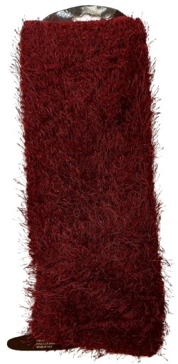 OCIEPLACZE NA NOGI GETRY OZDOBNE ONE SIZE BORDOWE 37 CM