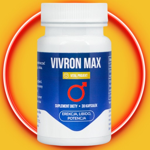 VIVRON MAX ТАБЛЕТКИ ДЛЯ ПОВЫШЕНИЯ ЭРЕКЦИИ ЛИБИДО ТЕСТОСТЕРОН КАПСУЛЫ 90 шт.