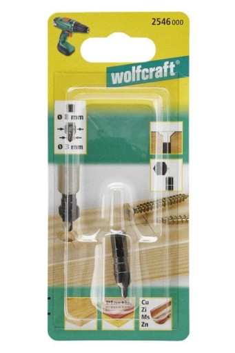 Зенковка WS 3-8 мм wolfcraft 2546000