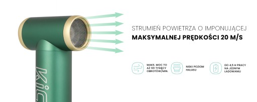 Многофункциональный вентилятор KiCA JetFan 2 - зеленый