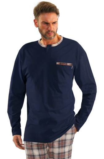 SESTO SENSO JASIEK мужская пижама 2576/26 темно-синий XXL