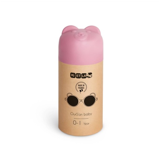 Ki ET LA Okulary Przeciwsłoneczne Dziecięce KiETLA OURSON Light Pink 0-1
