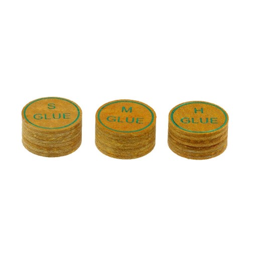 Profesjonalny skórzany snooker / żółty 13 mm miękki