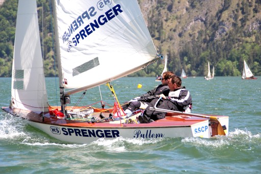 HS Sprenger Парусные перчатки Кожаные SF R. M