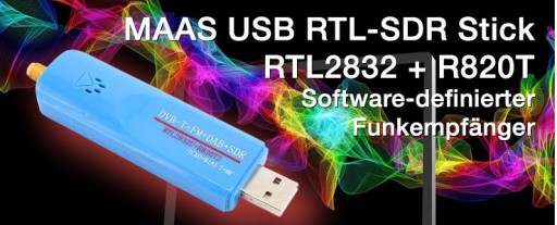 Приемник SDR MAAS USB RTL-SDR STICK RTL2832 R820T