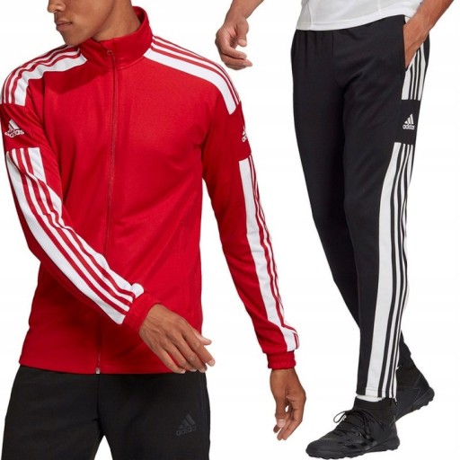 СПОРТИВНЫЙ КОСТЮМ МУЖСКОЙ ADIDAS СВИТШОТ SQUADRA БРЮКИ 21-й год XL