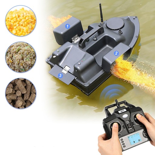 BAIT BOAT GPS 500m BAIT BOAT 3 ЖК-бака 12000 мАч НАБОР