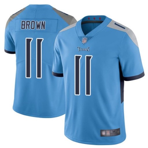 Трикотажные изделия Camisa Tennessee Titans 2022 года с именем Деррика Генри Эй Джей Брауна