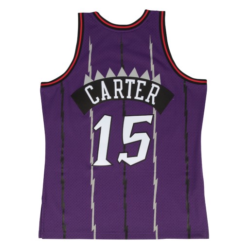 Футболка Mitchell & Ness TORONTO RAPTORS — VINCE CARTER #15 ФИОЛЕТОВЫЙ — L