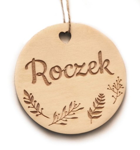 Tabliczki PIERWSZY ROK DZIECKA 13 szt śred 12 cm