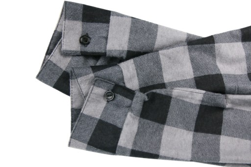 РАБОЧАЯ ФЛАНЕЛЕВАЯ РУБАШКА СЕРАЯ OHS FLANNEL XXL