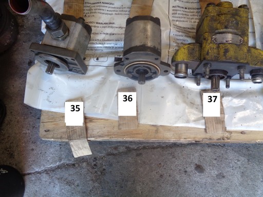 Pompa hydrauliczna pojedyńcza /dwusekcyjna / trzysekcyjna