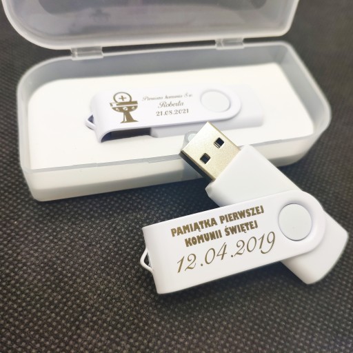Флешка 8 ГБ USB Первое Святое Причастие + КОРОБКА + ГРАВИРОВКА
