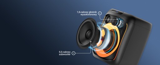 Портативная колонка с двумя караоке-микрофонами K6 Tonor